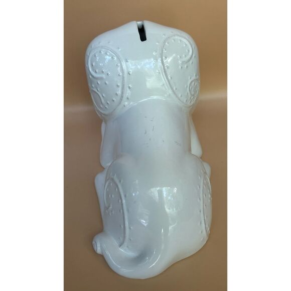 2017 Pottery Barn Lion Boho Piggy Bank - Picture 3 of 7